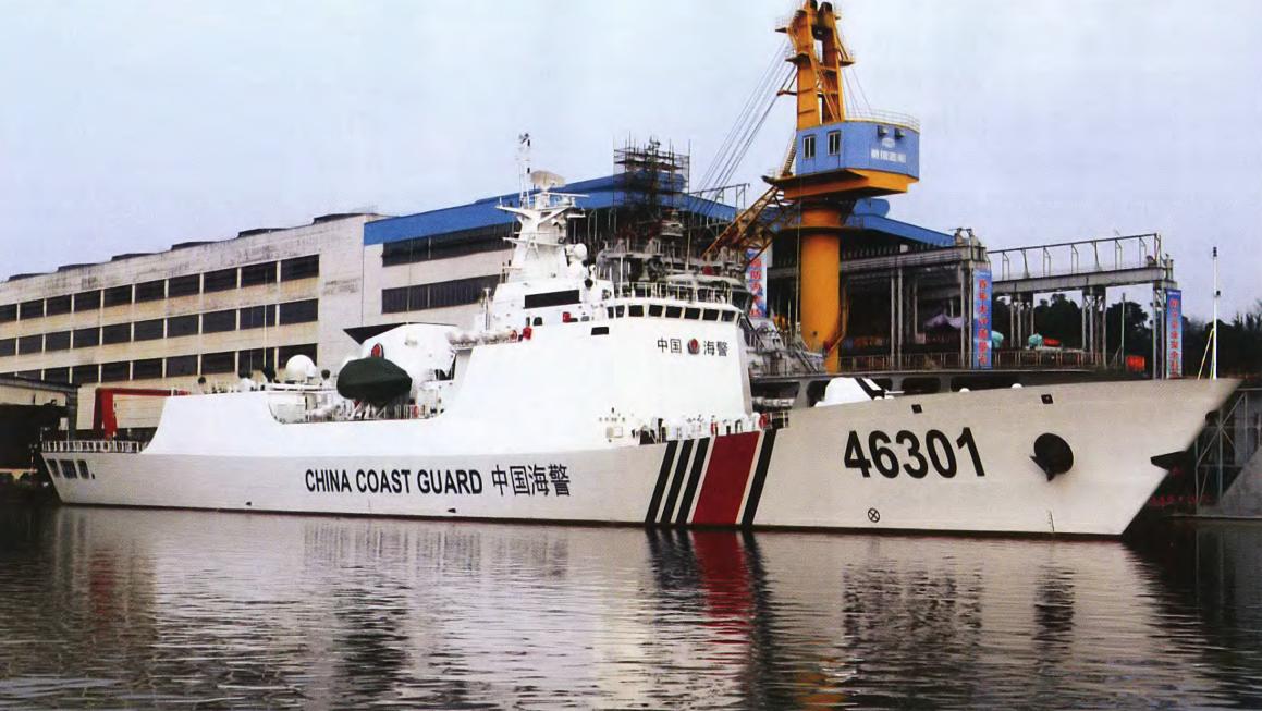 中国海警巡逻舰作战,我国有多少艘海警舰装备76mm舰炮