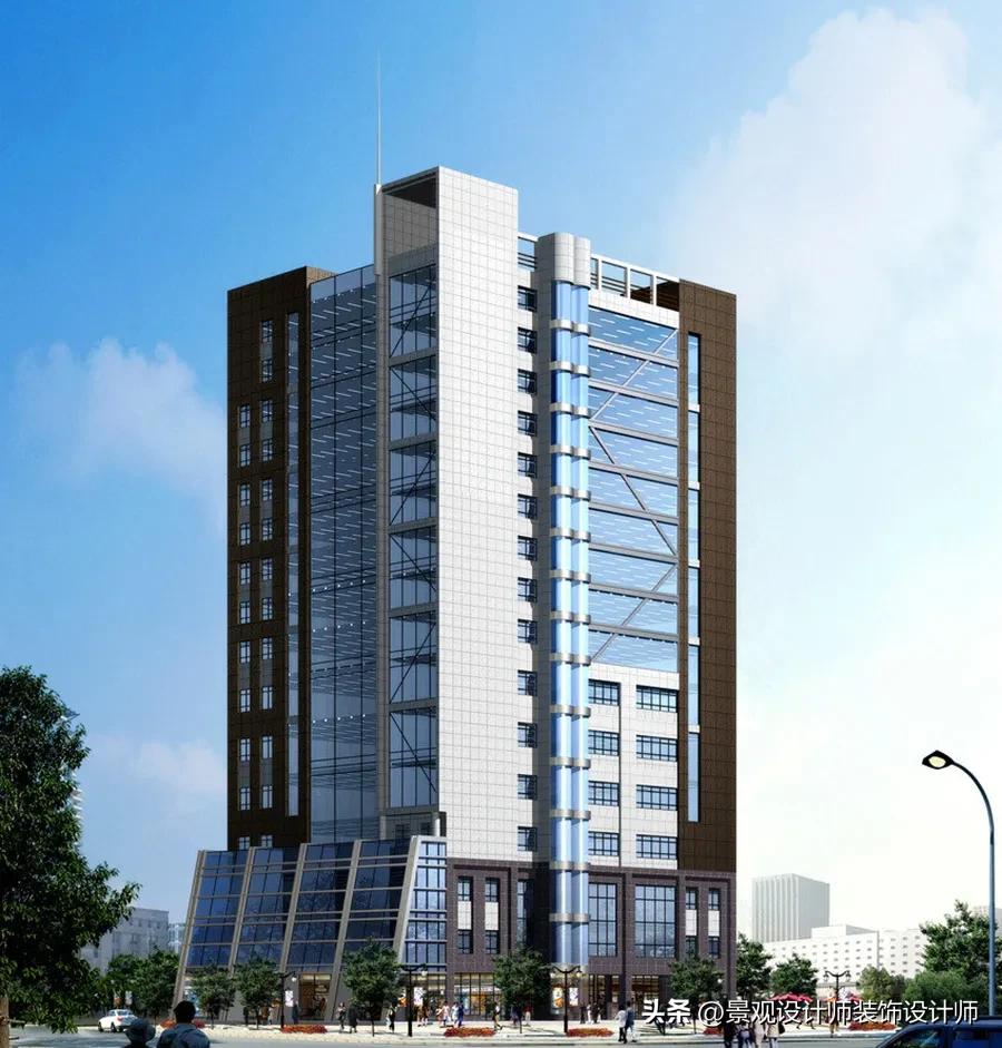 写字楼外观设计图大全,写字楼设计外观效果图