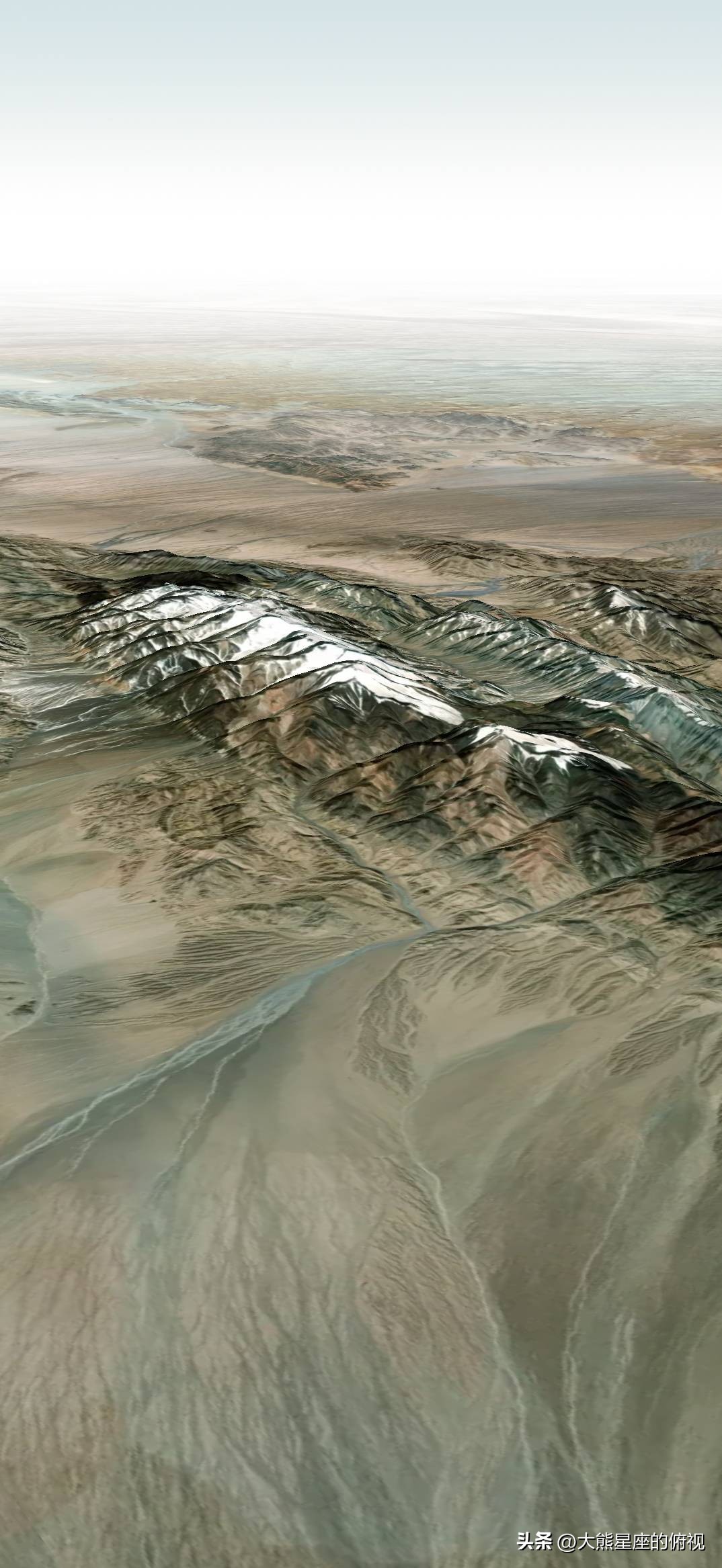 上帝视角看世界最美秋天,上帝视角看甘南