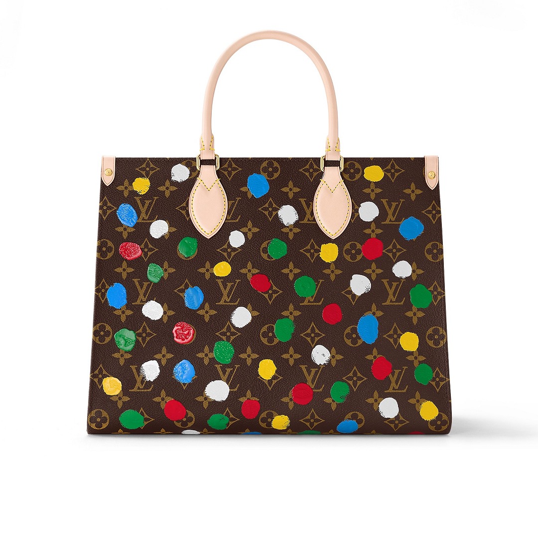 louisvuitton新包,lv联名草间波点包