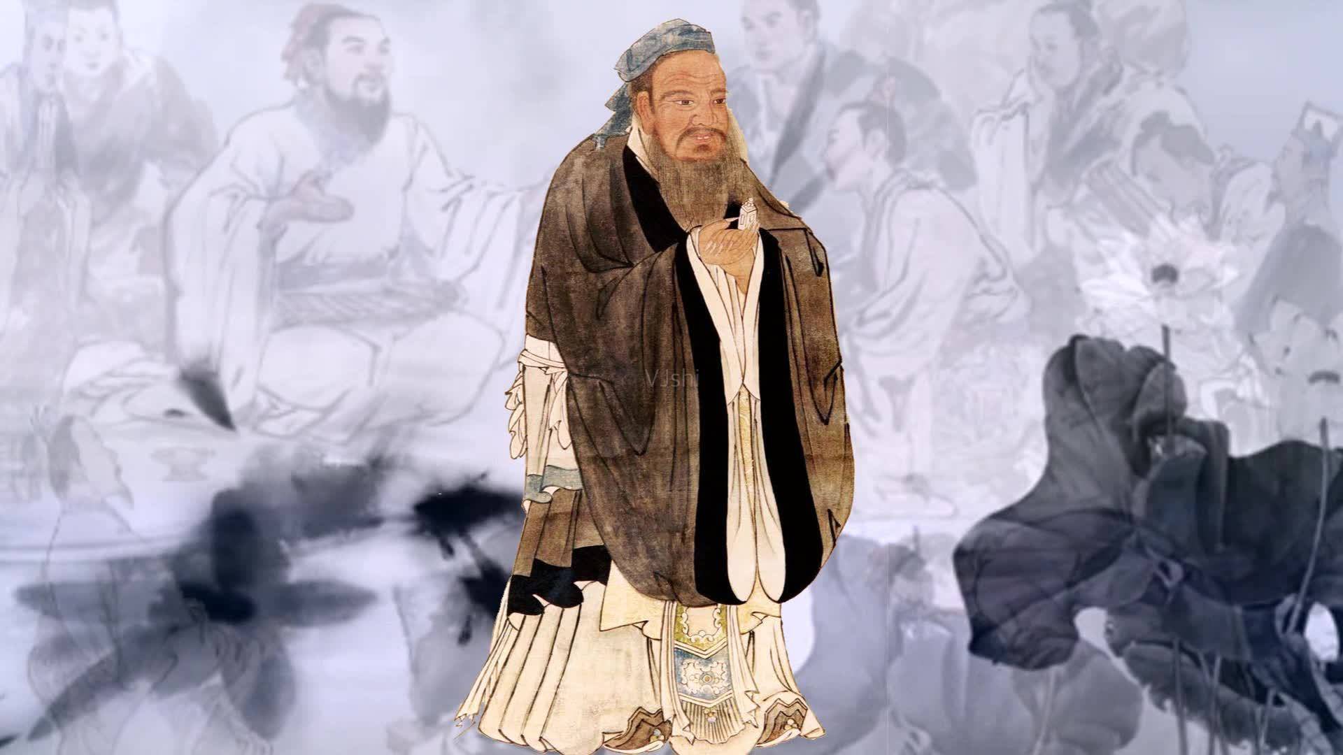 儒家孔夫子简介,孔夫子有说过自己是圣人吗