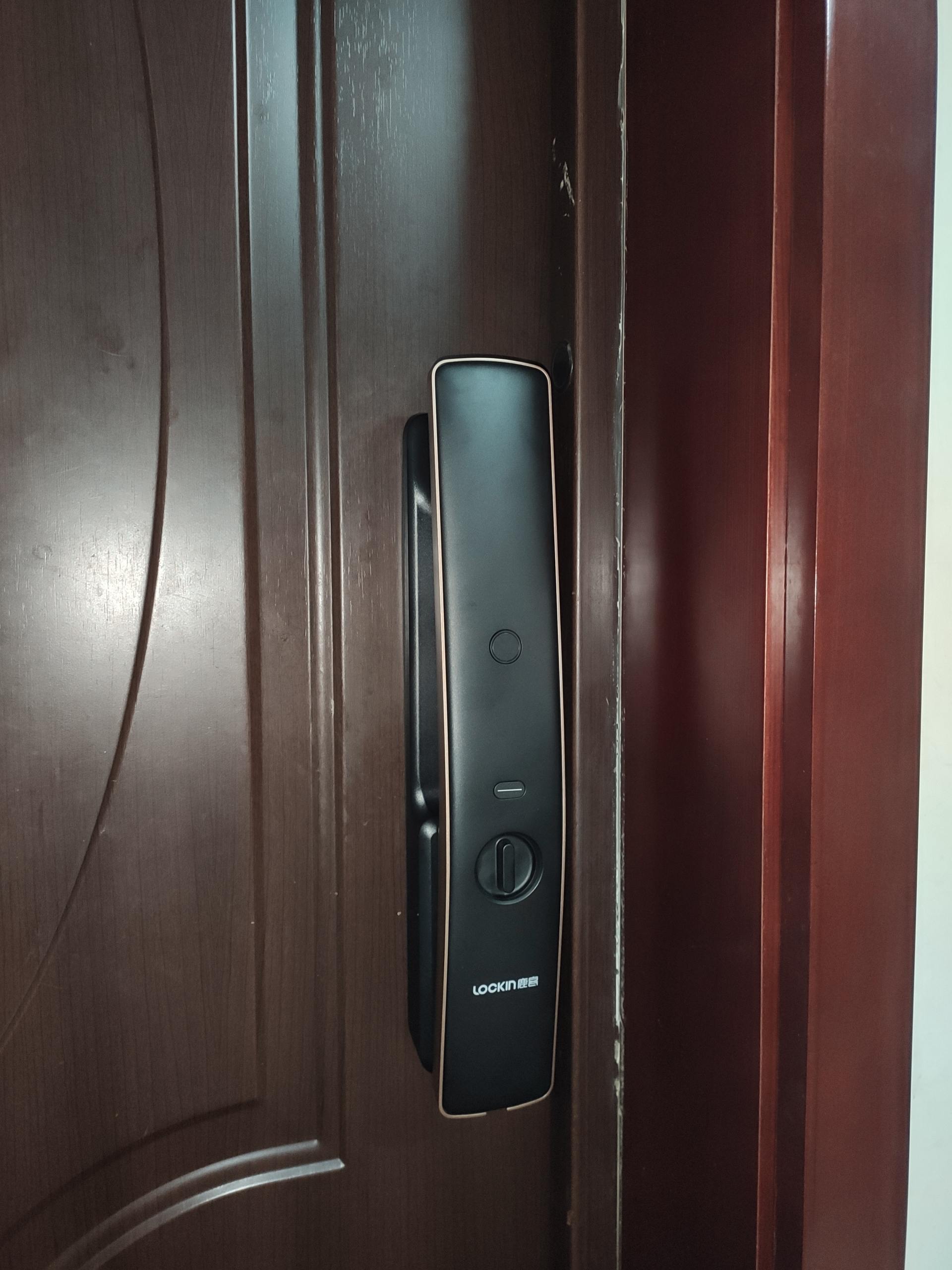 全自动智能门锁人脸识别鹿客s50f,智能锁人脸识别推荐鹿客