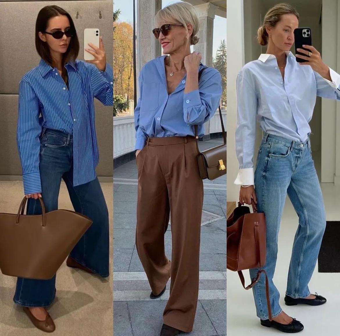 慵懒风衬衣搭配一整套,慵懒风超长衬衣怎么搭配