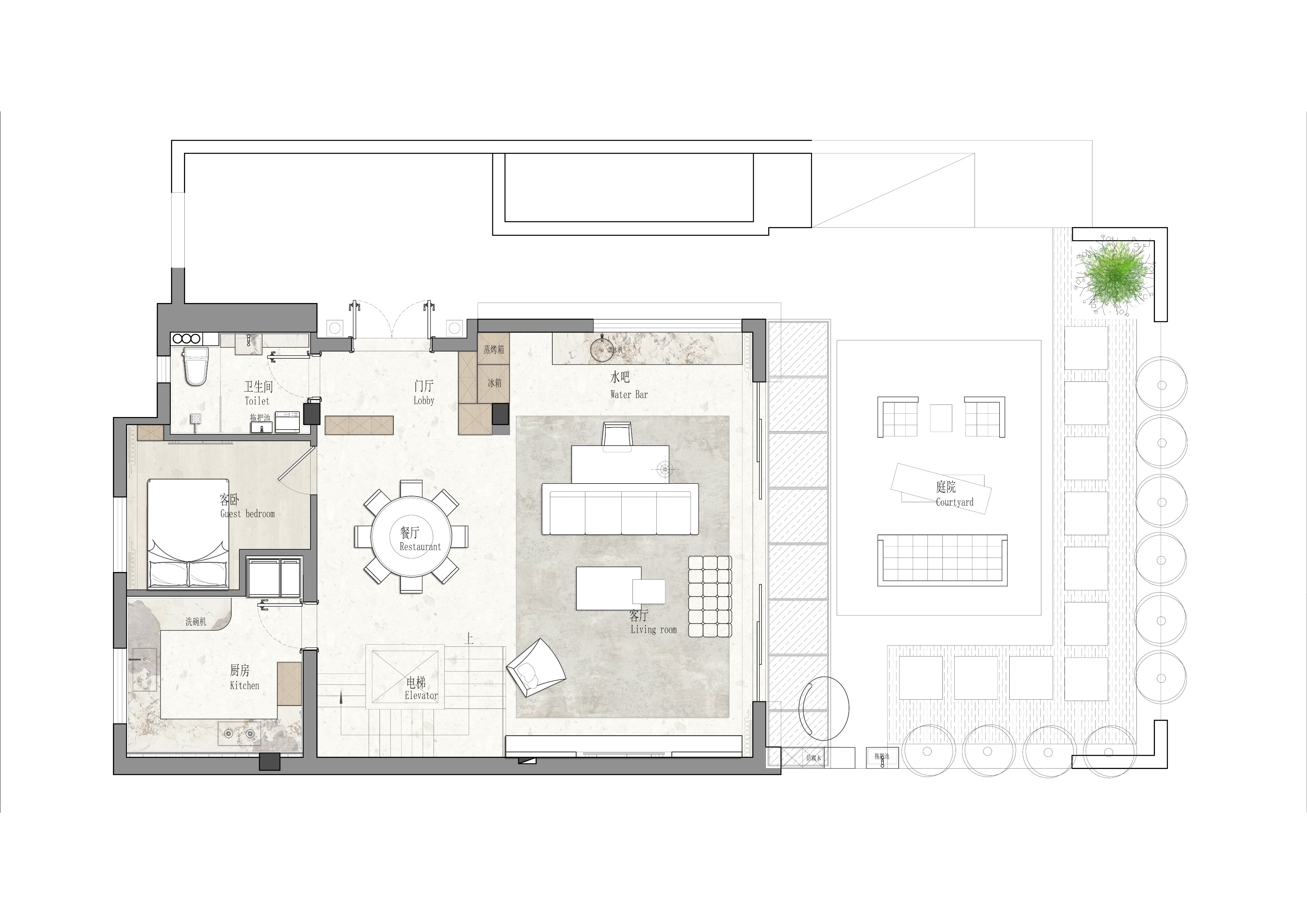 SSCD设计事务所｜世茂·铜雀台，空间里藏着的优雅美人