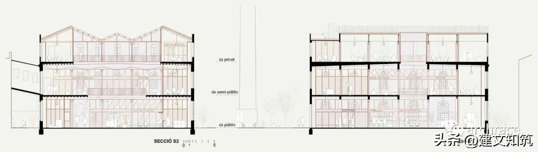 【竞赛】巴塞罗那食品实验中心（LaEscocesa工厂遗址改造）设计