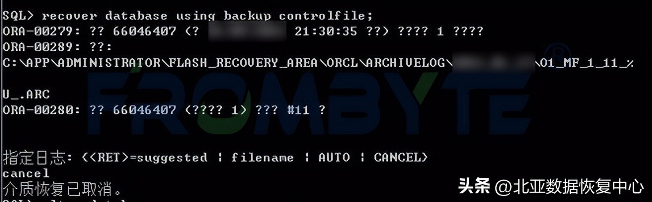 oracle冷备份异机恢复数据库,oracle数据库误删后能恢复吗