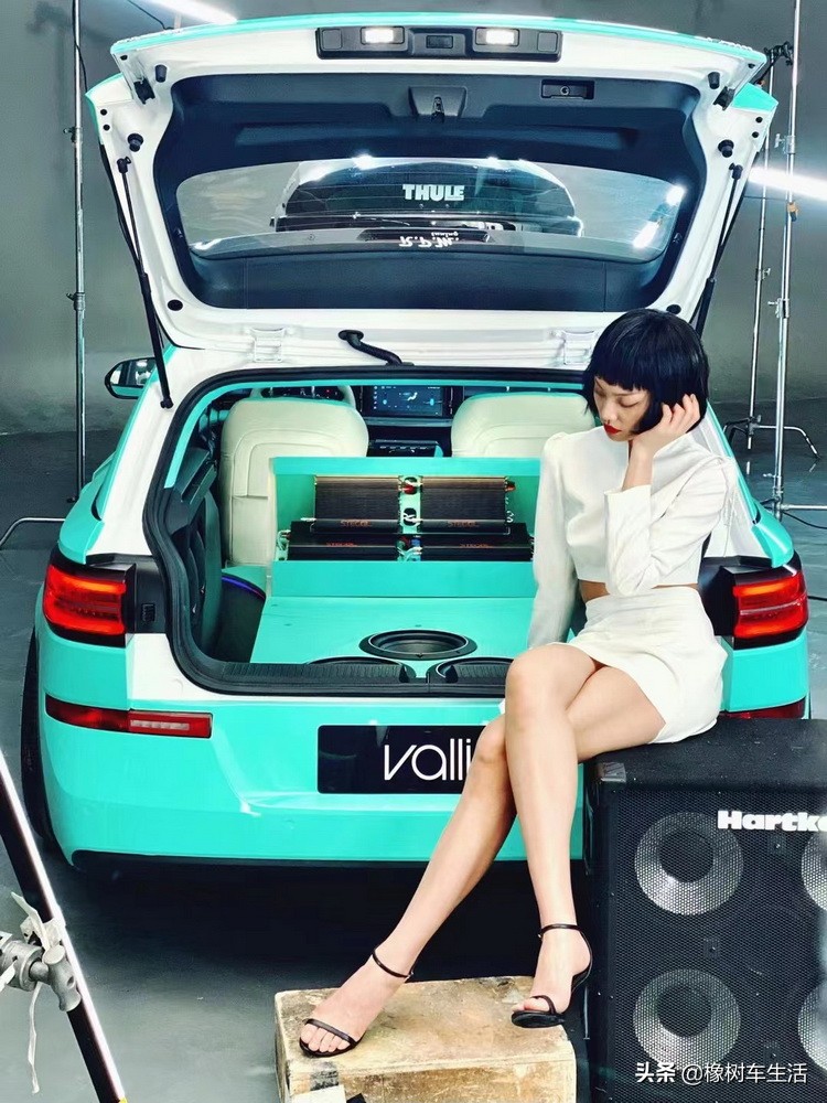 美不胜收北京MUYU宝骏Valli汽车音响改装美国来福R1675-S