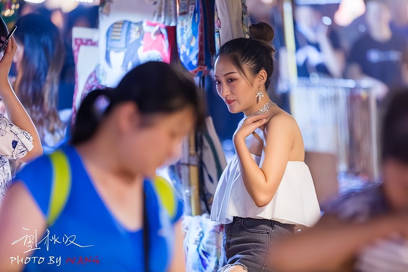 泰国清迈美女游玩,清迈美女多的地方