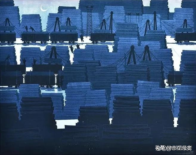 张士勤艺术作品,张士勤木刻作品欣赏