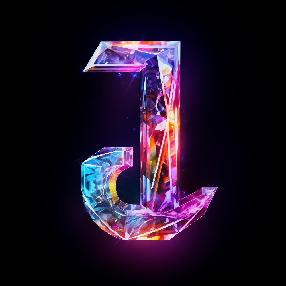 d字母设计,水晶字母设计