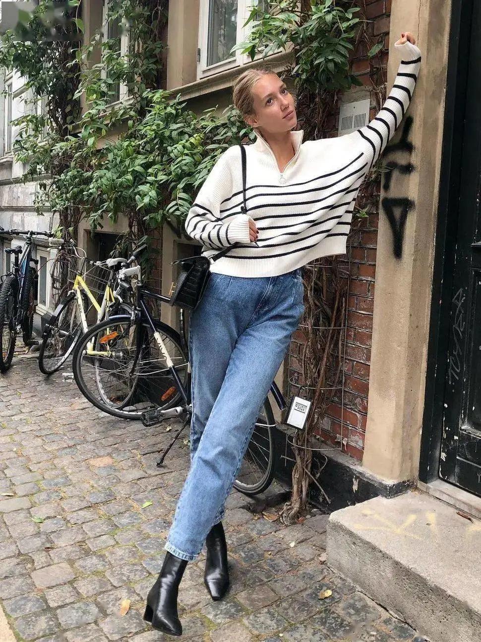 2018年最时髦的毛衣款式,2019年流行穿什么款式的毛衣