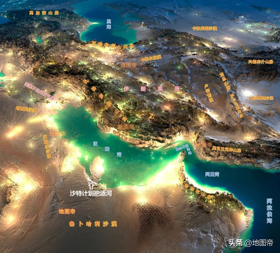 沙特为什么建河流,沙特为什么把卡塔尔改造成岛国