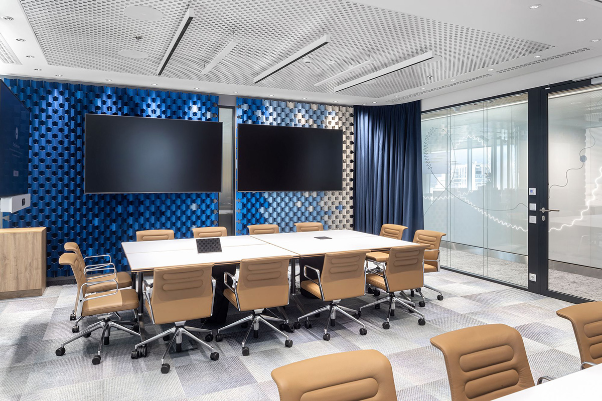 高端定制混合多元生物制药Moderna华沙办公室设计