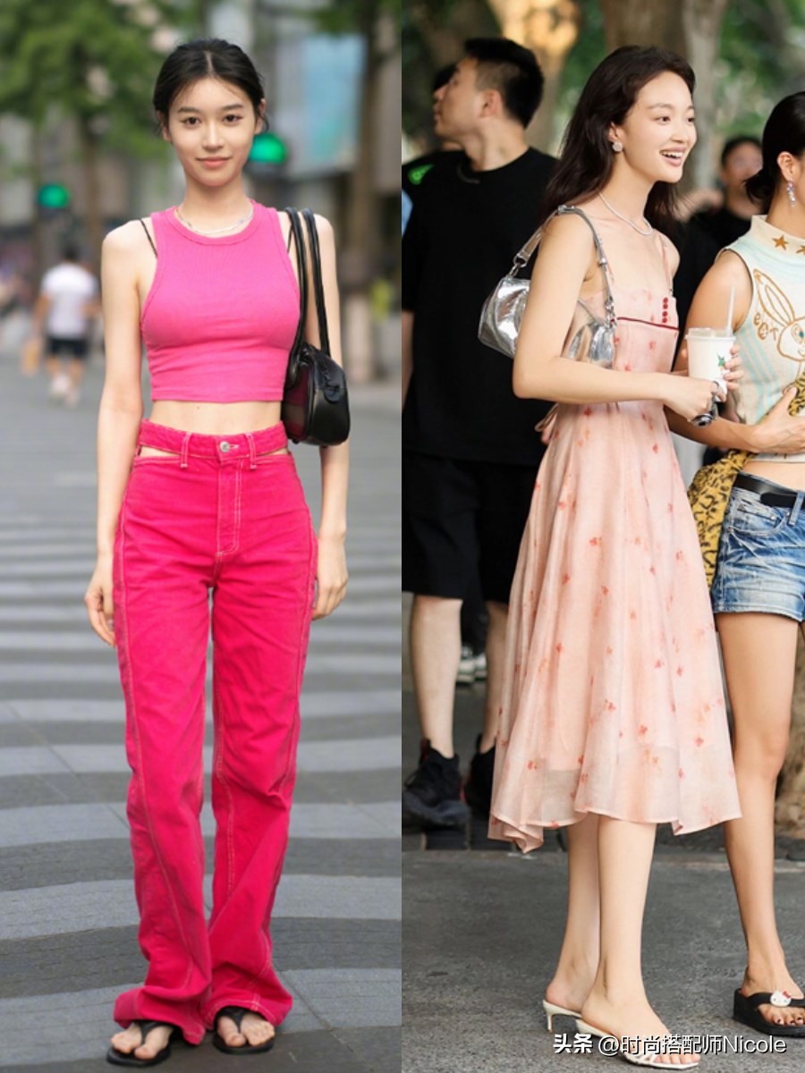 粉色系穿搭秋冬高级感,初秋粉色系穿搭温柔减龄明媚活泼