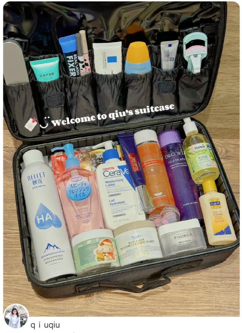 开学行李箱tour，在用护肤品分享！不考虑大牌，功效优先