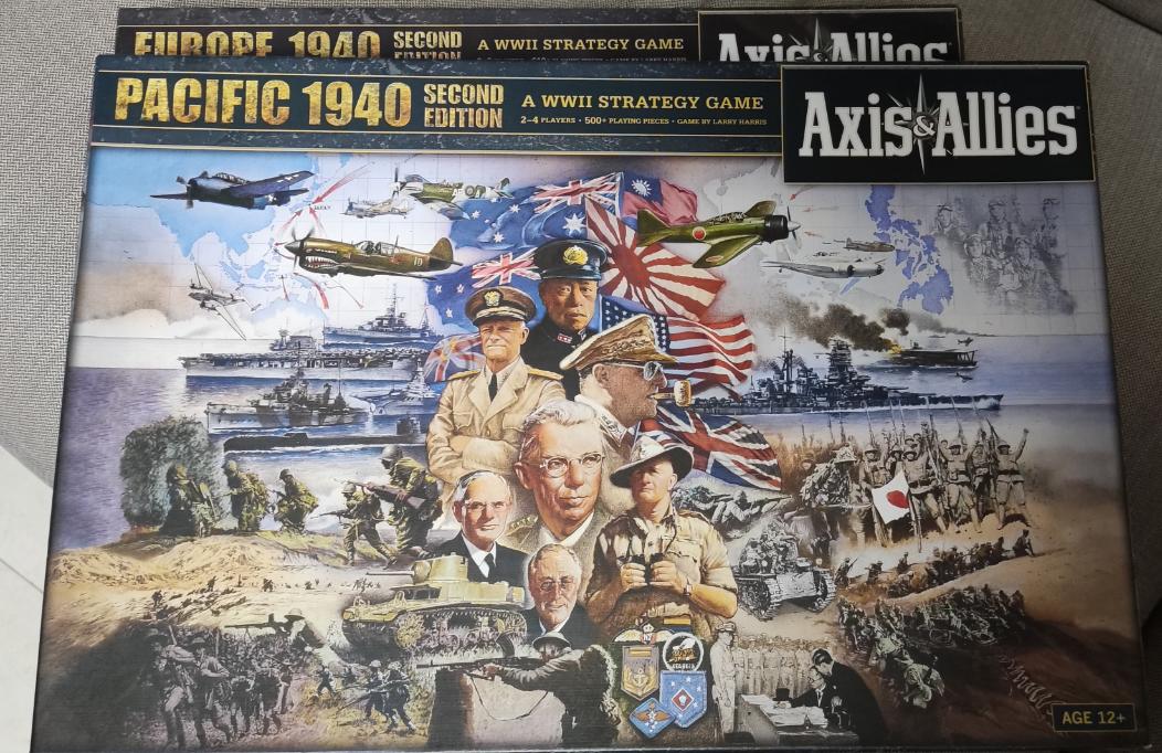 《轴心国与同盟国AxisAllies》二战经典桌游规则介绍和版本区别