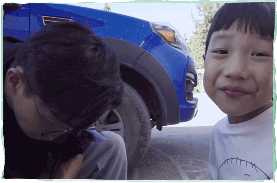 史上最苦亲子游，最惨时三人分一碗泡面！我为什么还要带年糕来？