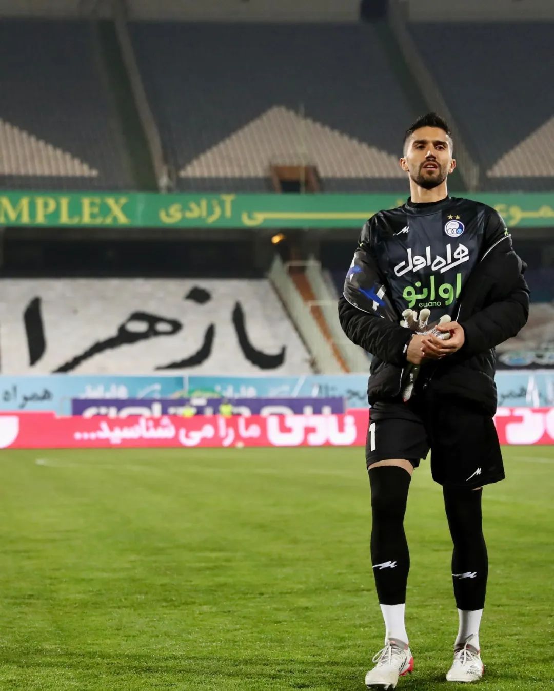 喜欢伊朗的守门员塞伊德·侯赛因，古波斯类型的帅哥