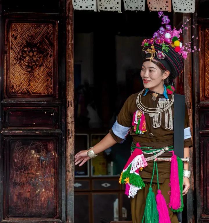 五十六个民族服饰完整版,中华五十六个民族服饰合集