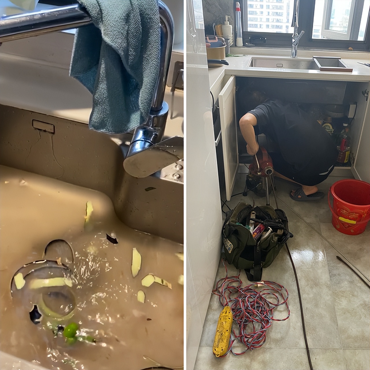 厨房下水慢怎么办妙招,厨房下水管下水很慢怎么办