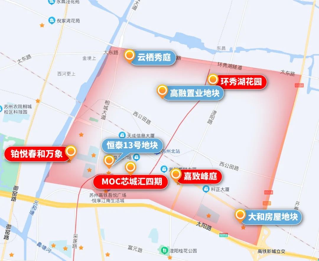 一核四城苏州,苏州吴中城南板块一核四城