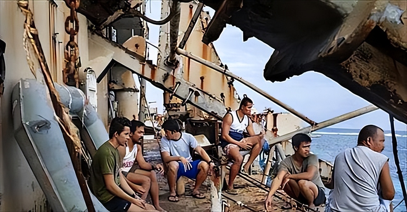 菲律宾军舰为什么会在仁爱礁,菲律宾加固了仁爱礁军舰吗