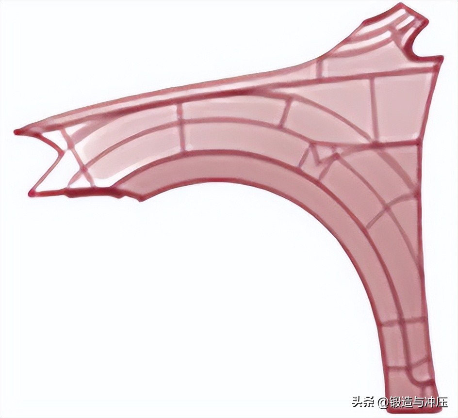 前翼子板尖角怎么包,翼子板尖角凹陷修复