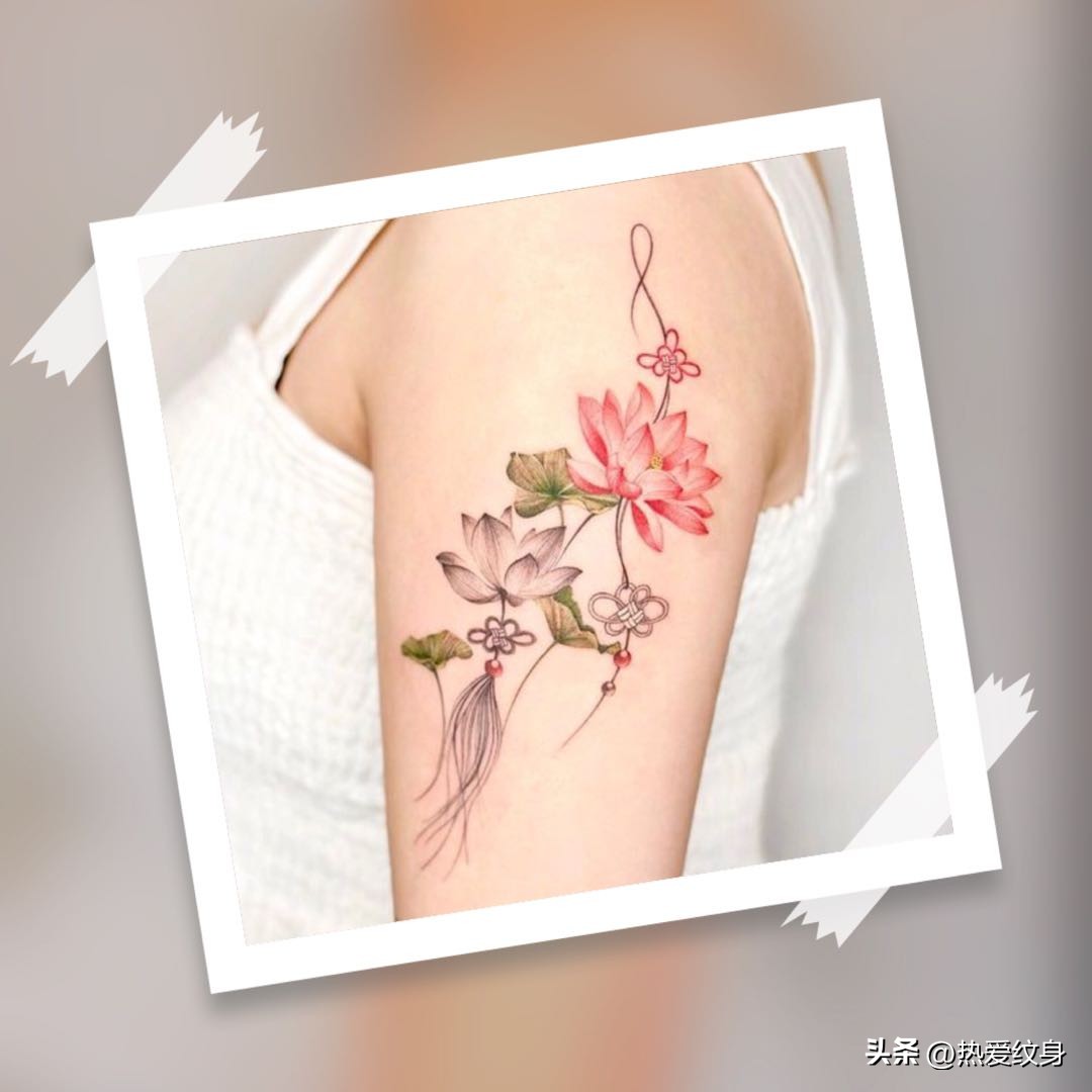 纹身就像你心中的一朵花,纹身像种在你内心深处的一朵花