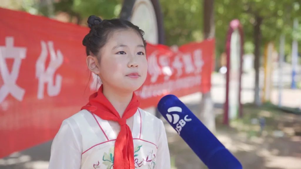 穿汉服的小学生舞蹈,穿汉服表演的六一儿童节舞蹈