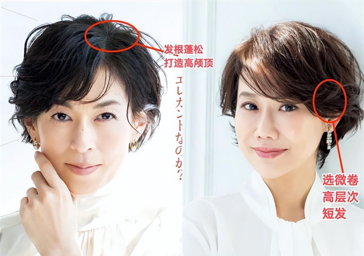 袁泉的短发40-50岁洋气发型,40岁的女人适合齐刘海袁泉发型吗