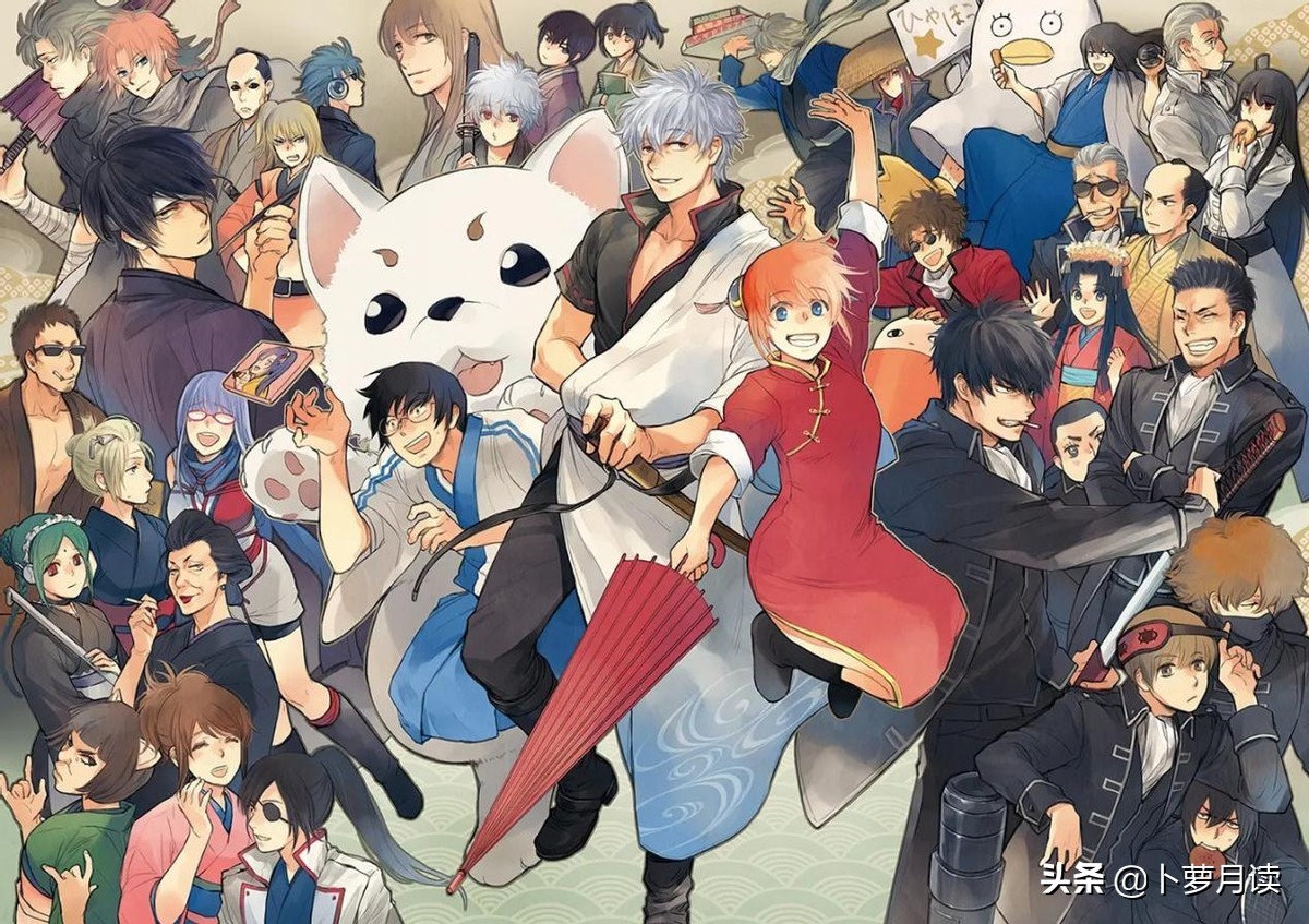 那些年盘点银魂曾经恶搞过的动漫,搞笑动漫银魂成龙