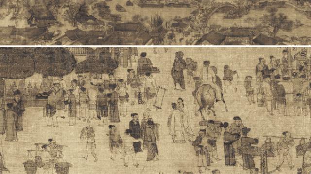 天才少年手绘图片大全,天才少年山水画