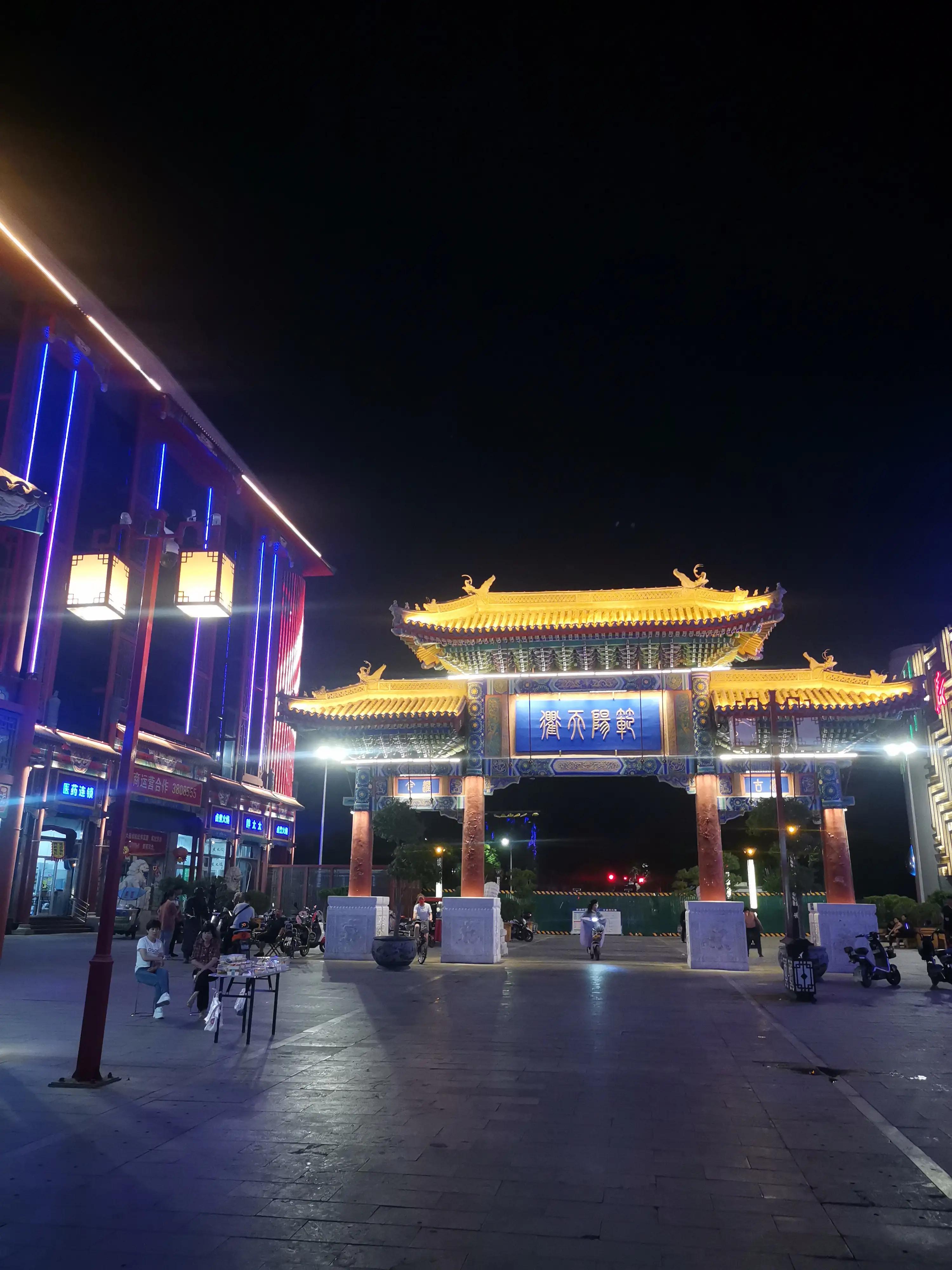 鼓楼大街的美景,鼓楼大街北京古着