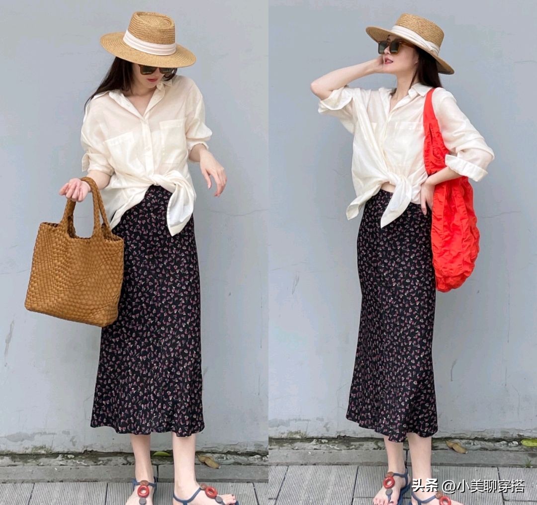 夏天穿搭不要网红风,这些博主的夏日穿搭好看又好get