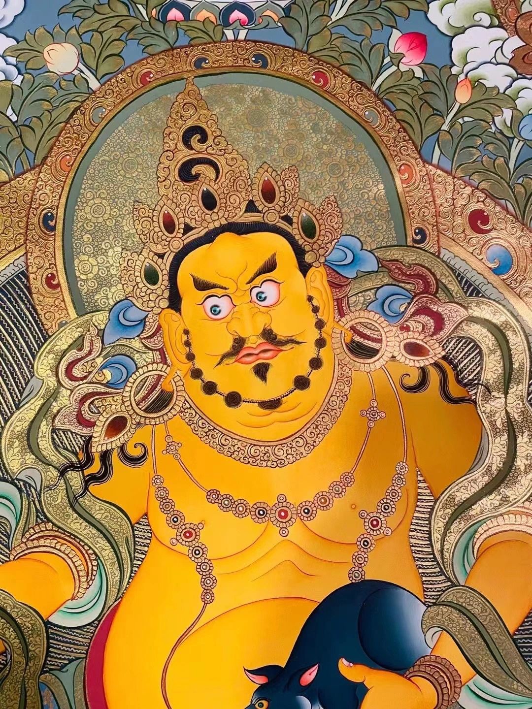 大日如来唐卡的寓意和象征,扎基拉姆前世今生唐卡什么寓意