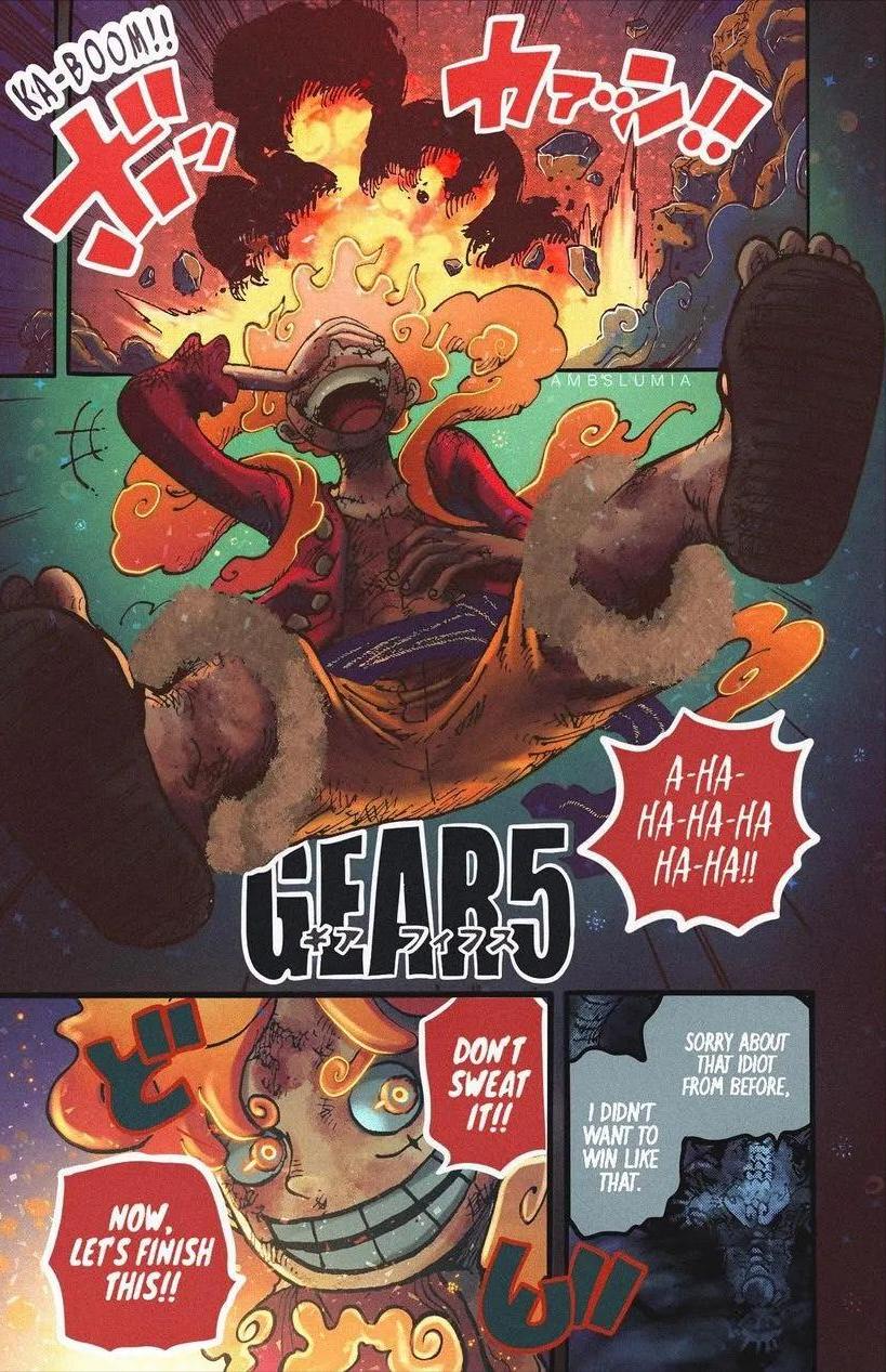 海贼王路飞尼卡形态漫画多少话,路飞到底在什么时候觉醒尼卡形态