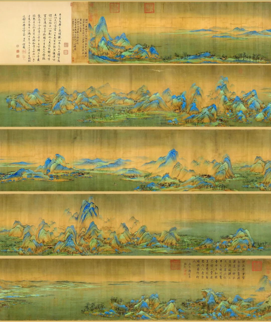 倪建春山水画作品图文,倪建春