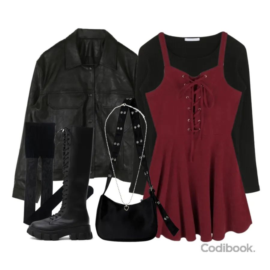 红色系穿搭过年成熟,红色系穿搭过年高级感