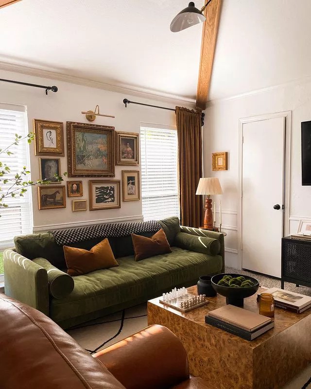 橄榄绿搭配什么颜色好看设计图,橄榄绿搭配什么颜色的家具好看