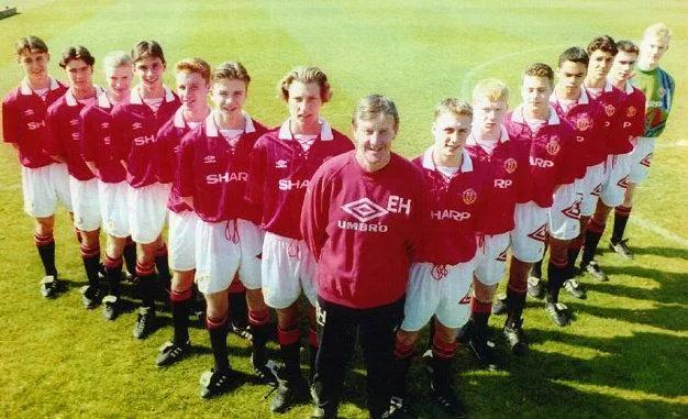 曼联92班高清图片,曼联92班纪念赛