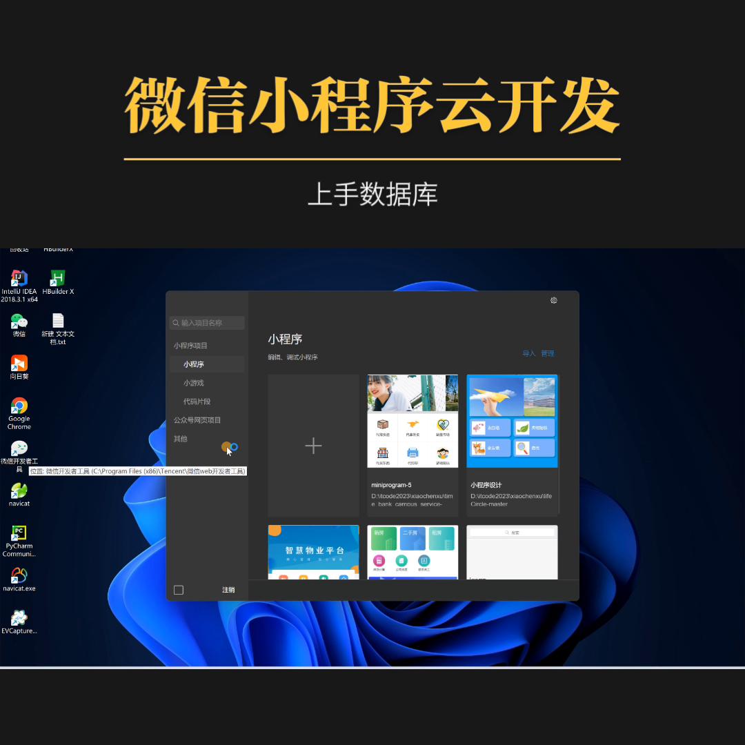 外部web访问微信小程序云数据库,微信小程序云开发数据库嵌套数组