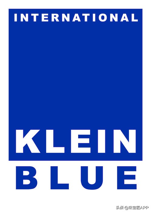 宝石蓝调克莱因蓝,宝石克莱因蓝