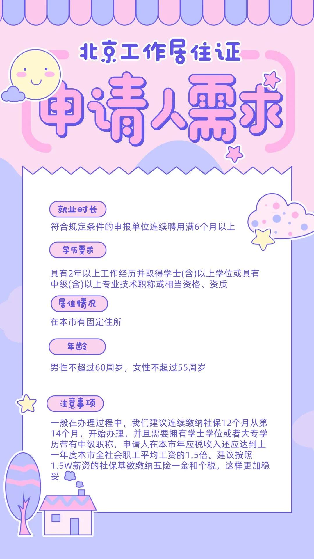 北京海淀区工作居住证办理条件,办理北京居住证需要什么条件