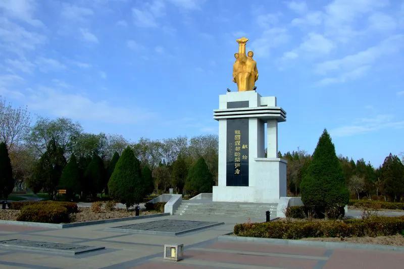 金川公园夜游图片,雨中的金川公园