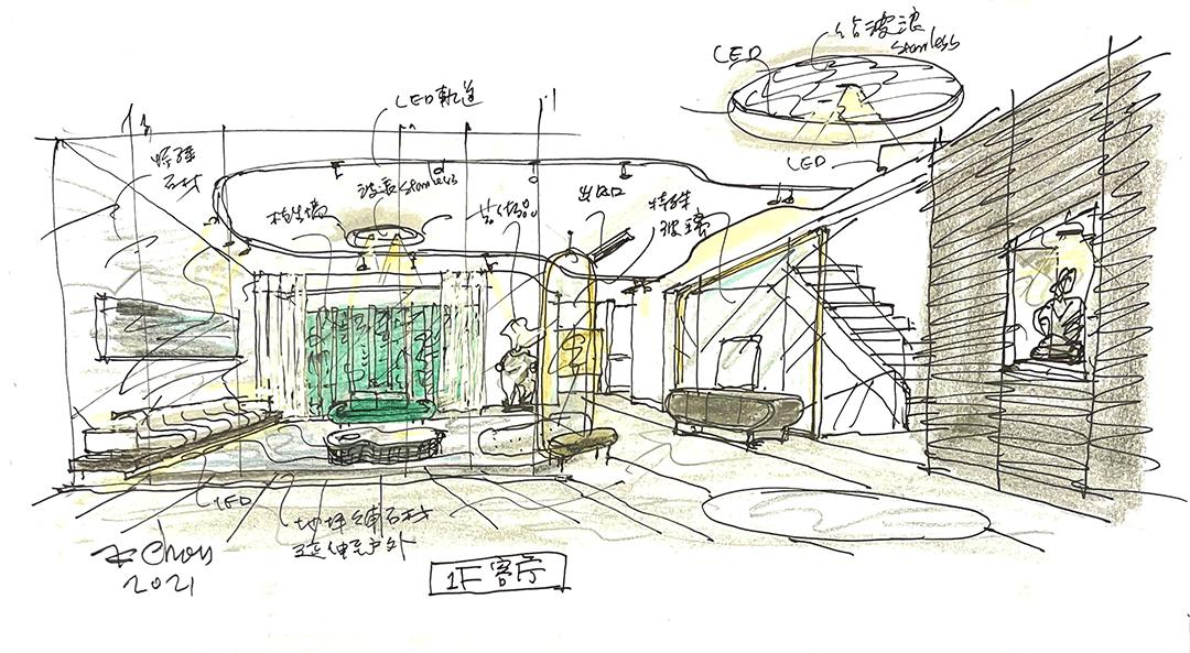 邱德光谈空间装饰,邱德光作品原岸获奖