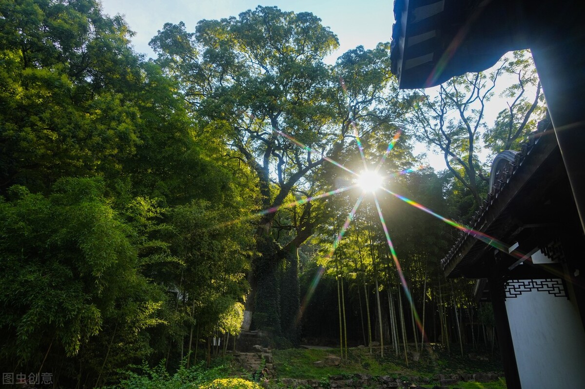 描写校园风景的诗句古诗,写校园景色的唯美诗词