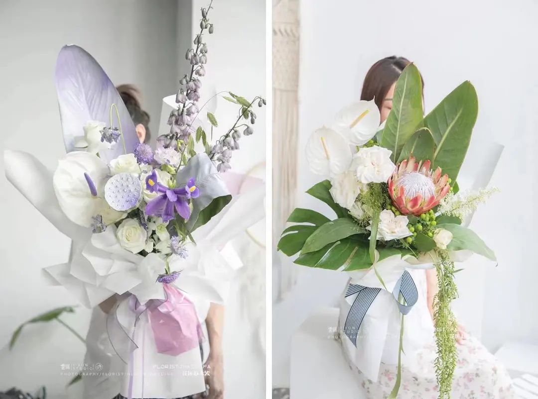 如何把自己做的花束拍出高级感,有哪些便宜好看的花束教程