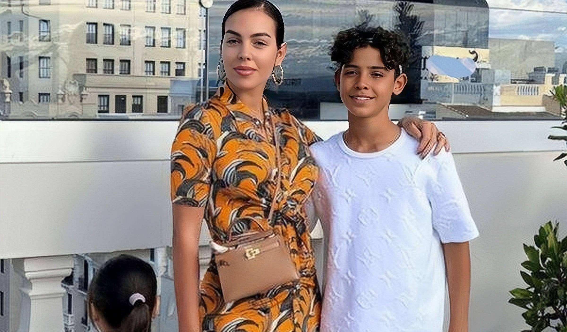 梅西与安东内拉和c罗乔治娜,c罗的老婆乔治娜和梅西