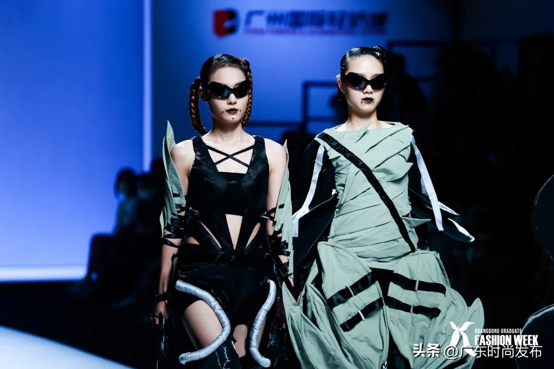 以设计致敬中国速度，广东职业技术学院服装设计毕业作品展演——2023中国（广东）大学生时装周