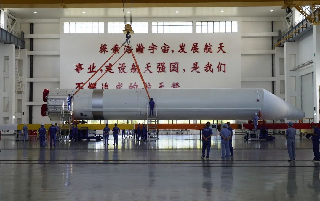 国外媒体预测梦天试验舱发射时间,外国评论梦天实验舱运抵发射场